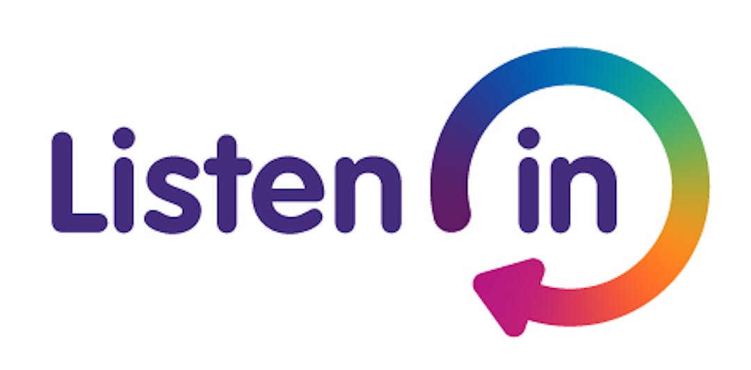 Listen in logo