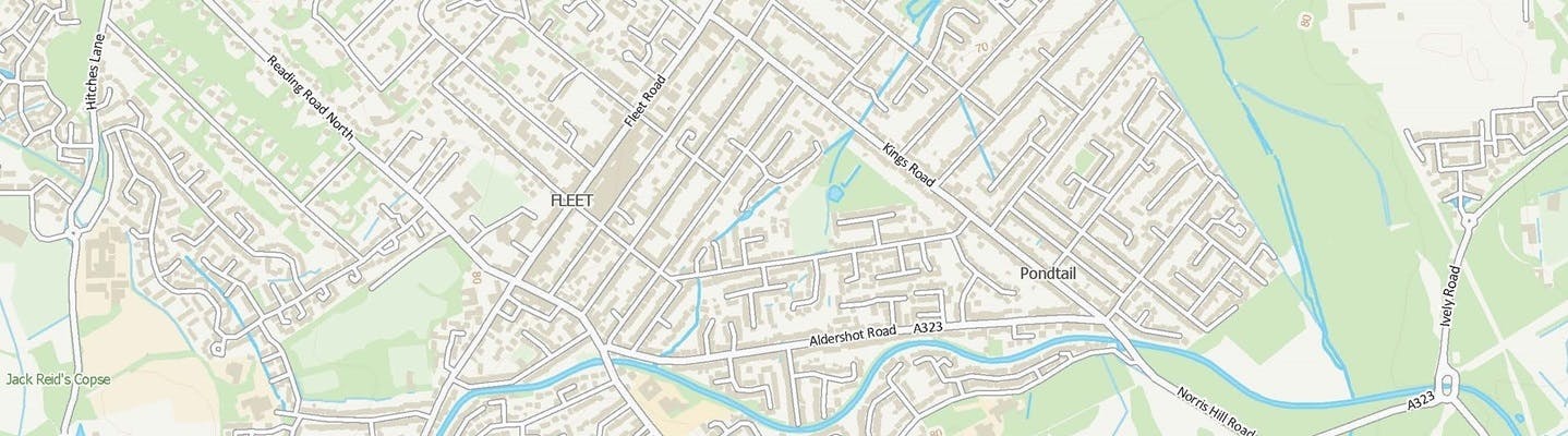 map image of Fleet, Hampshire