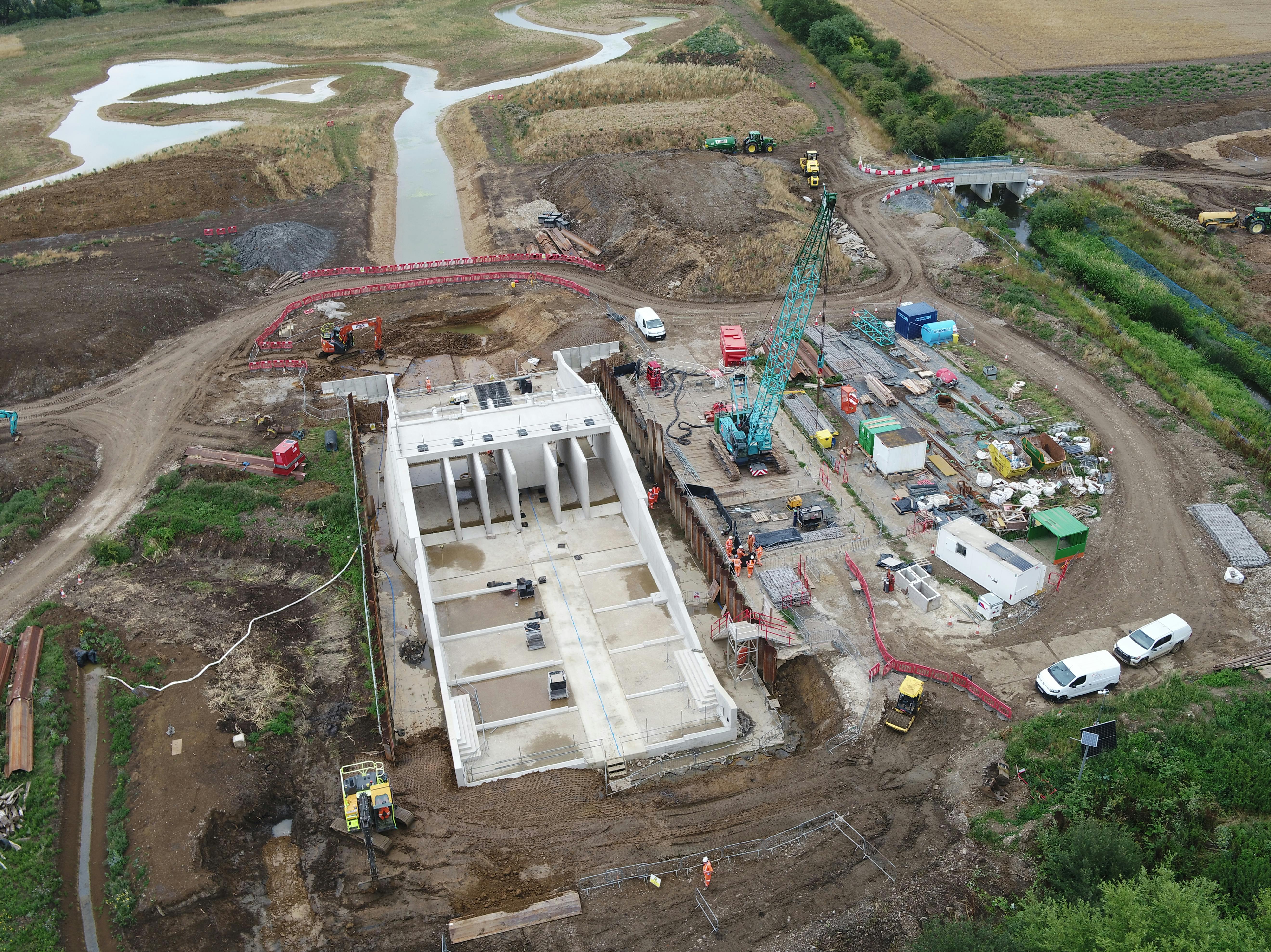 15. Aerial photo of Control Structure progress - 23.07.2025.JPG
