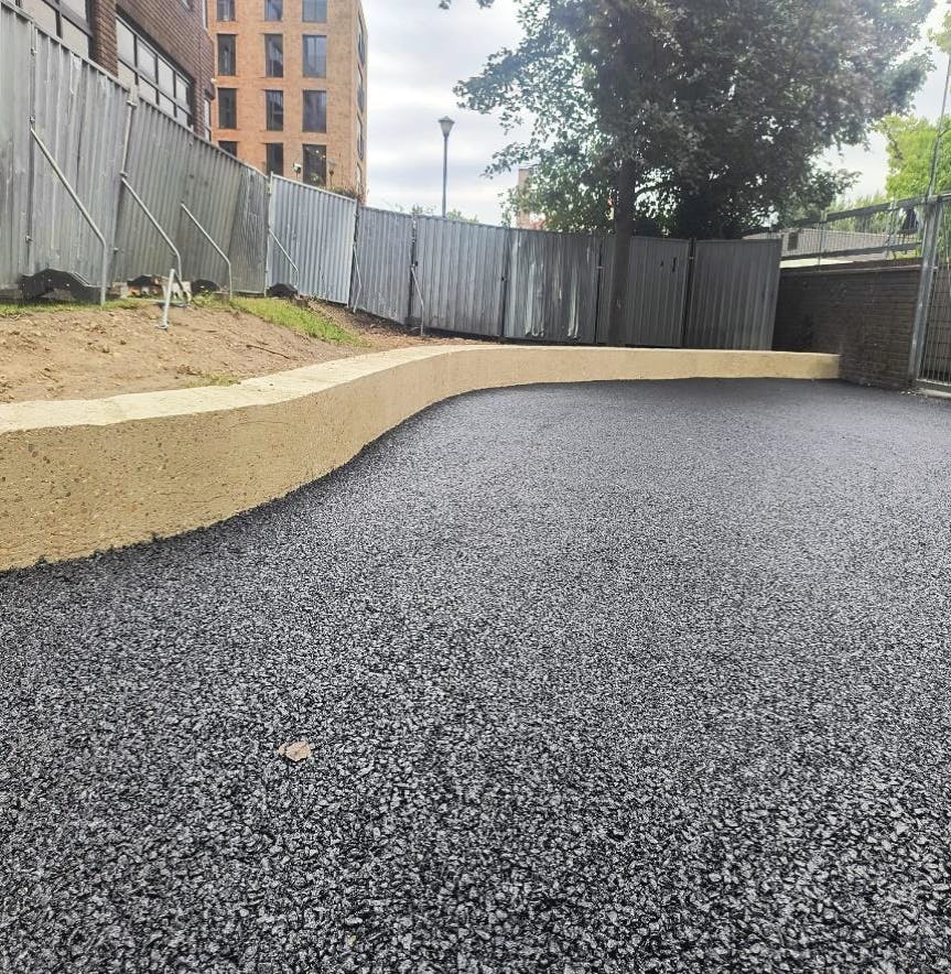 North area outside school entrance excavated.png