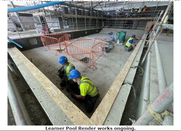Learner Pool Render Works Ongoing, June 2025
