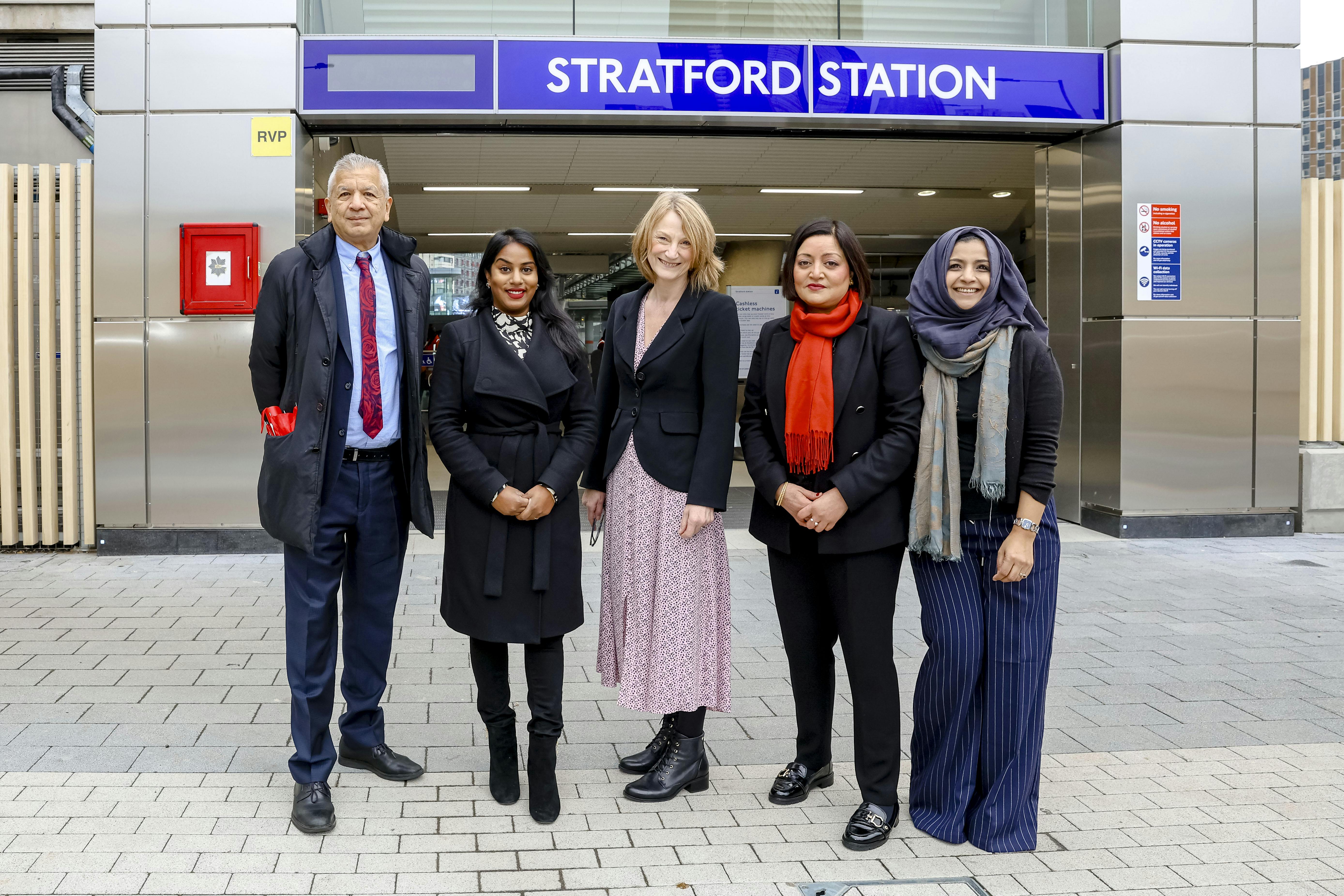 Stratford Station Carpenters Estate Entrance Opening