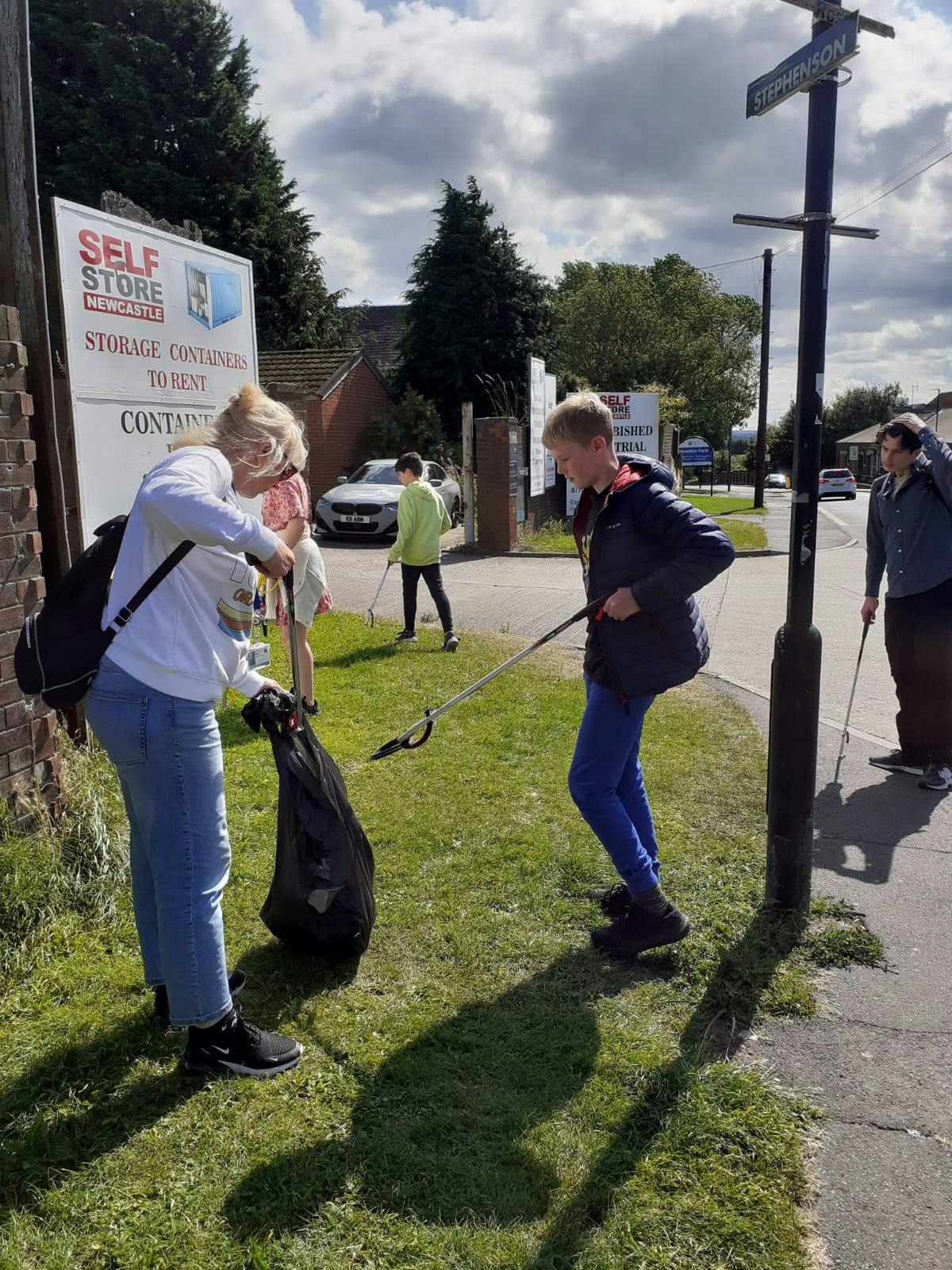 Litter picking 