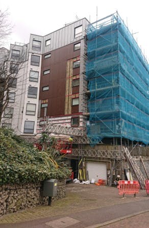 Scaffold removal_Corner of Section 2-6_Mar24