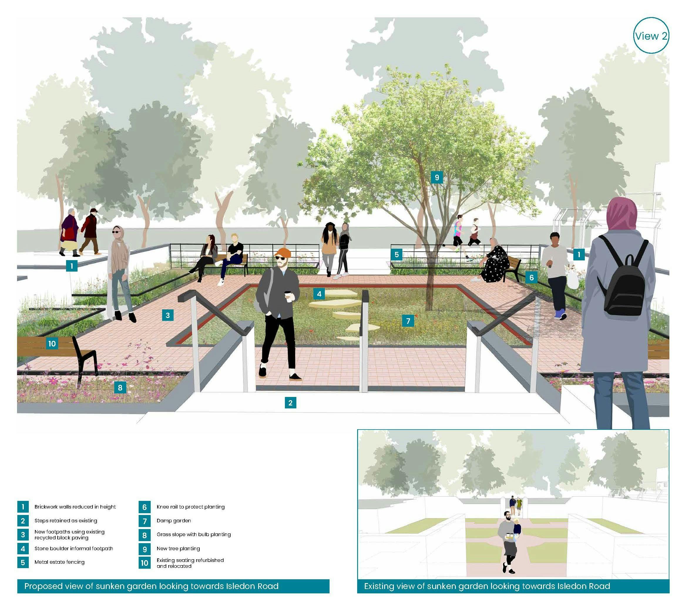 Isledon Gardens Improvement Project | Let's Talk Islington