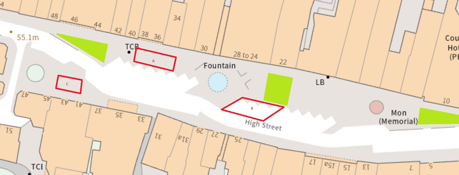 Lower High Street Proposed Layout