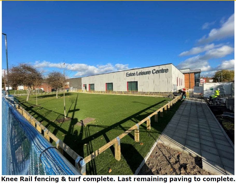 Eston Pool - Works Update, 13.11.25