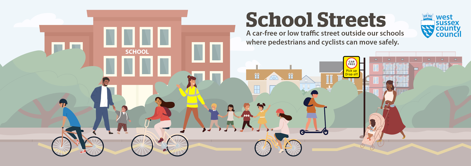 School Streets - A car-free or low traffic street outside our schools where pedestrians and cyclists can move safely.