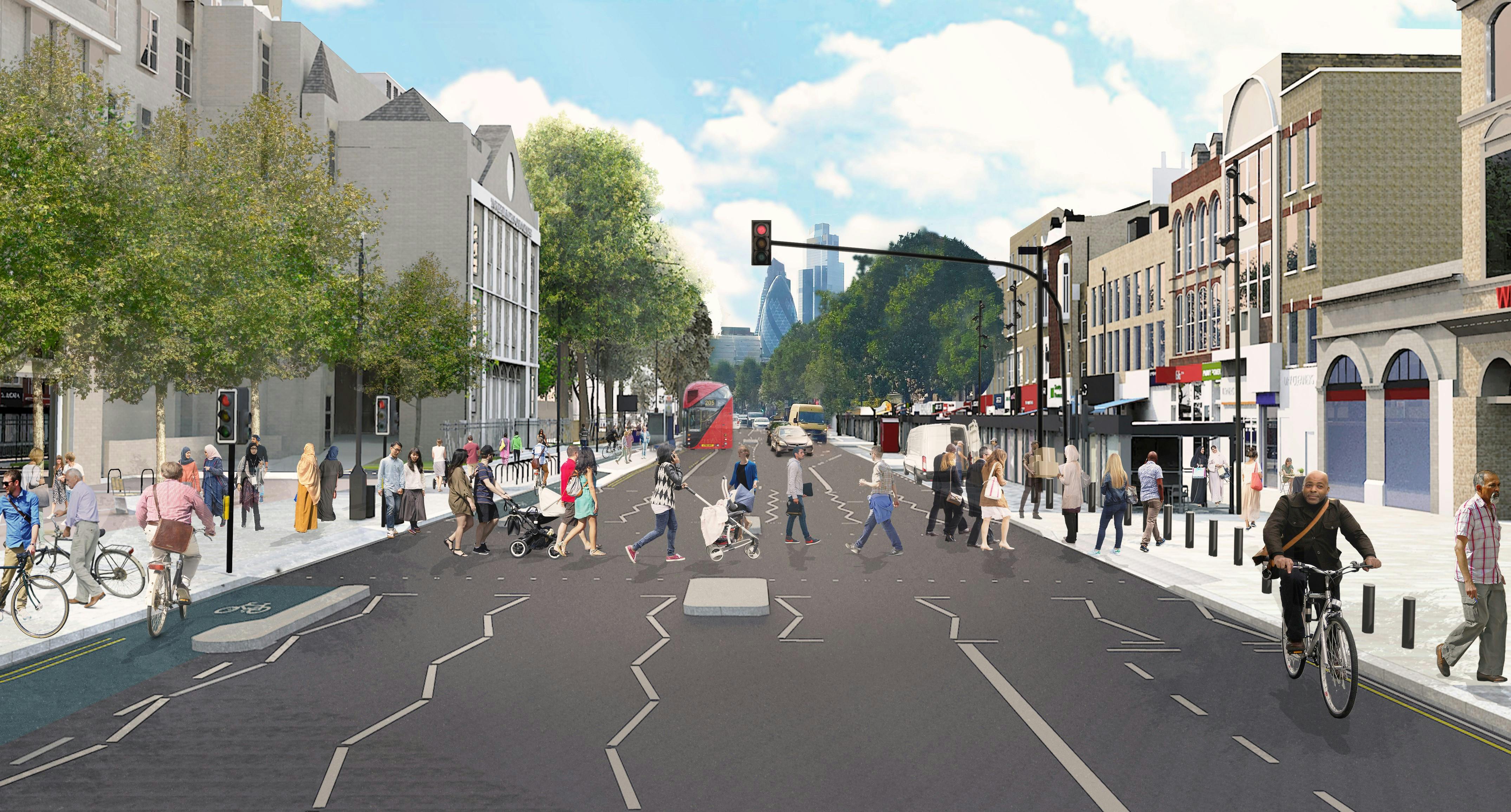 Proposed view looking west along Whitechapel Road.jpg