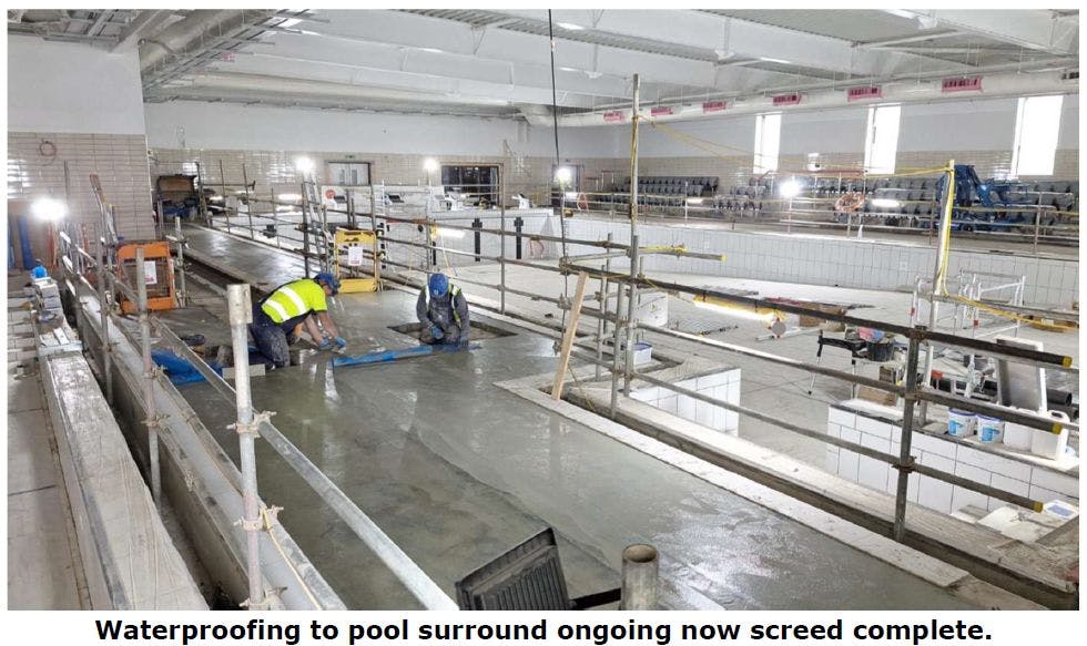 Eston Pool - Works Update, 13.11.25