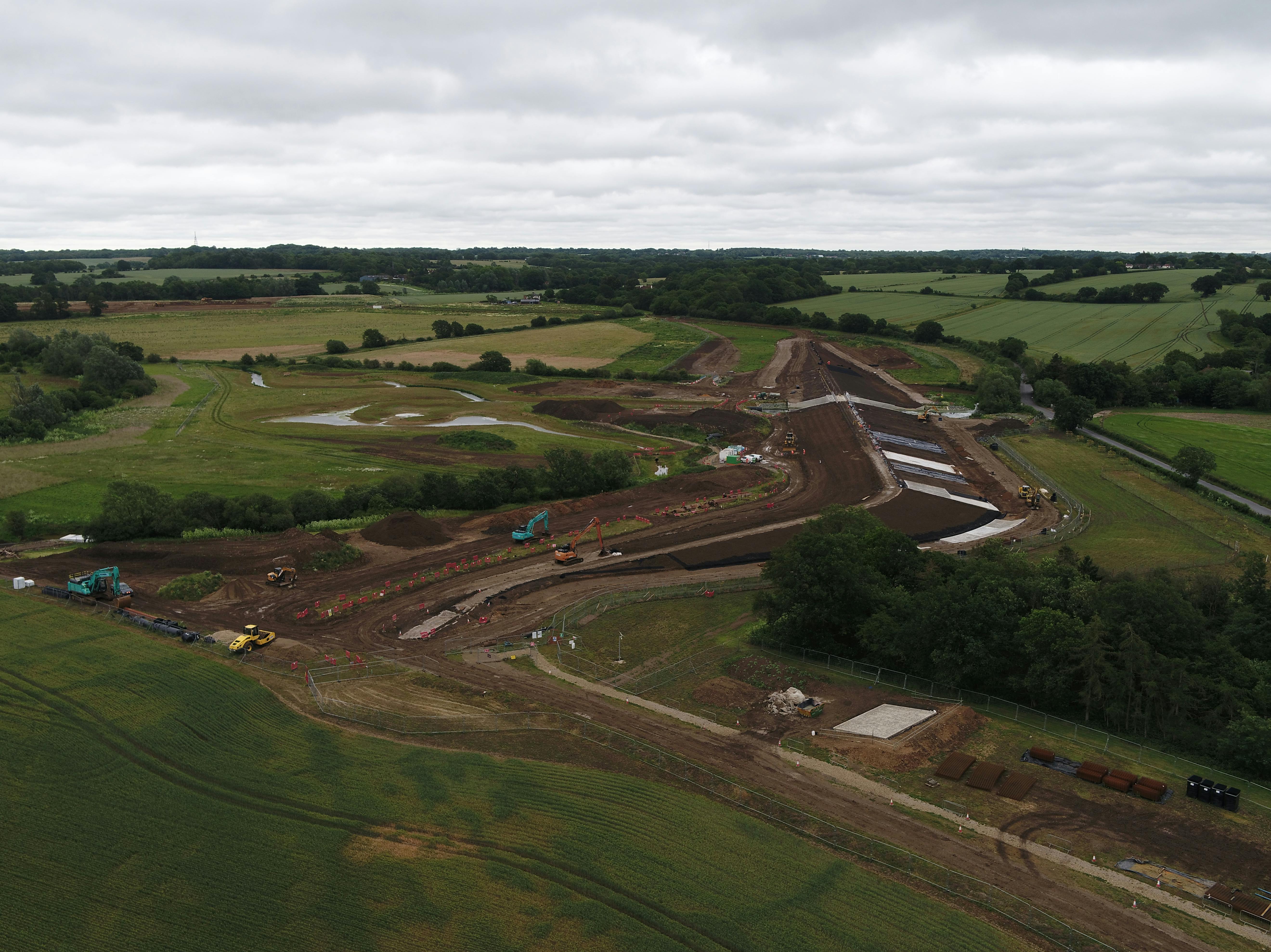 38. Aerial view of the embankment completed to full height - 24.06.2026.JPG