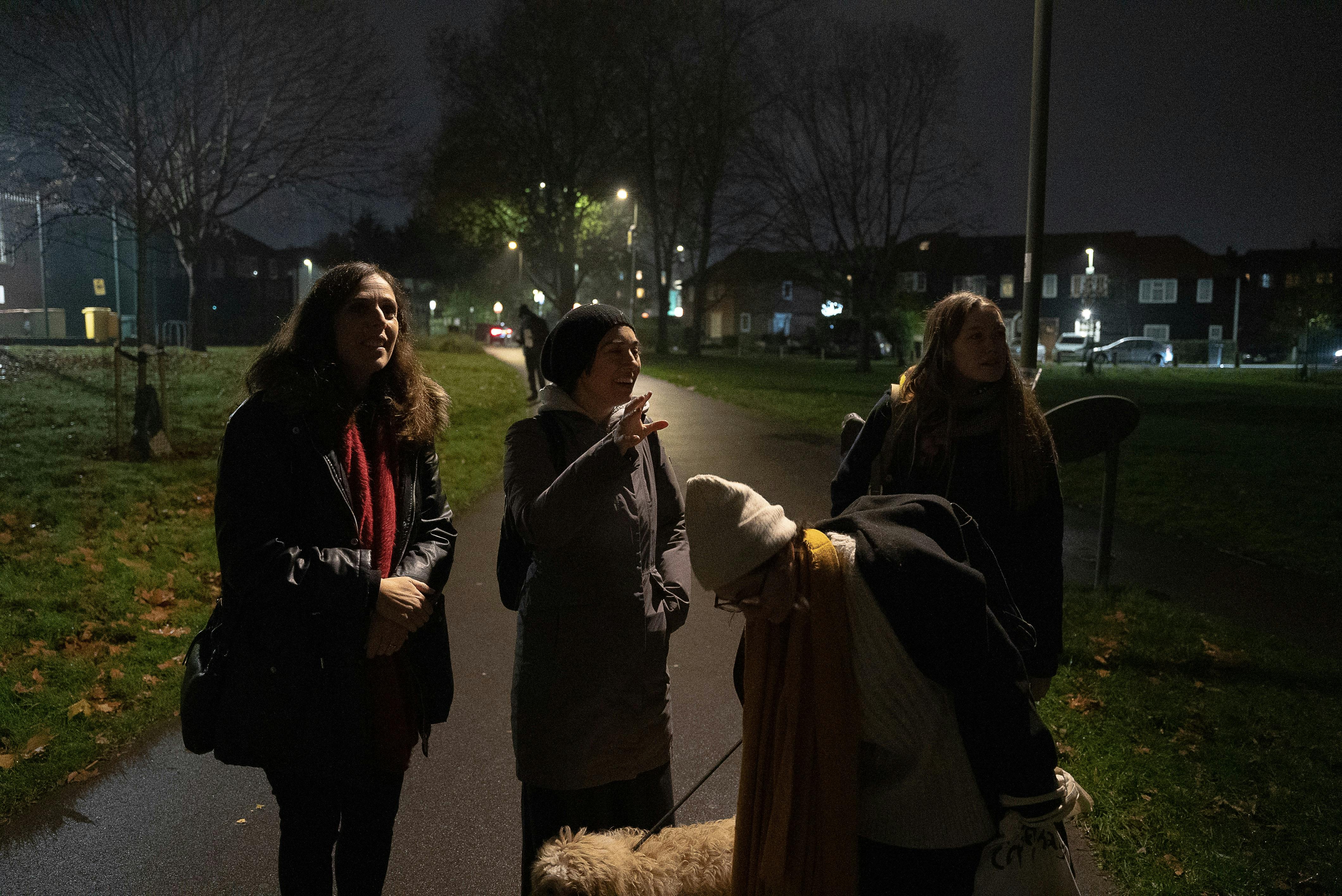 Women at Night Safety Walk, collaborating with the Metropolitan Police