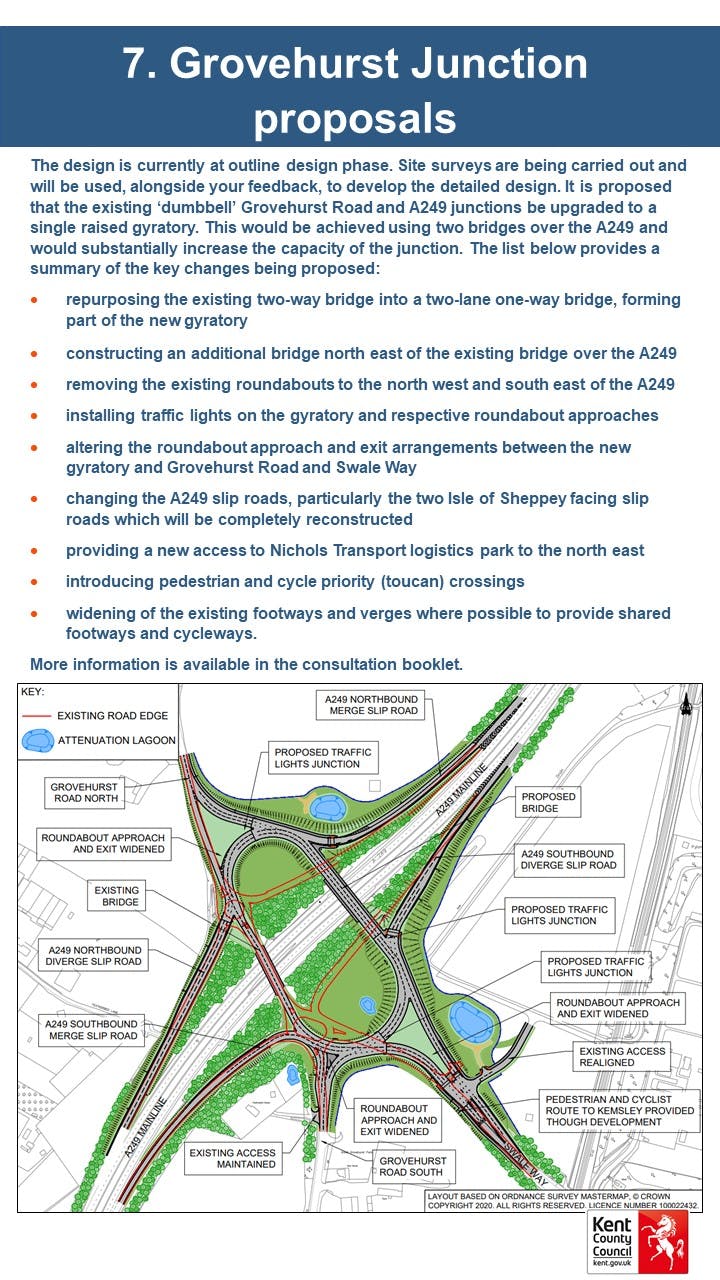 Board 7 - Grovehurst junction proposals