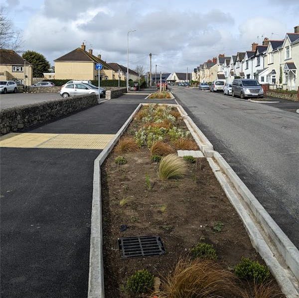 Active Travel road upgrades in Rhoose