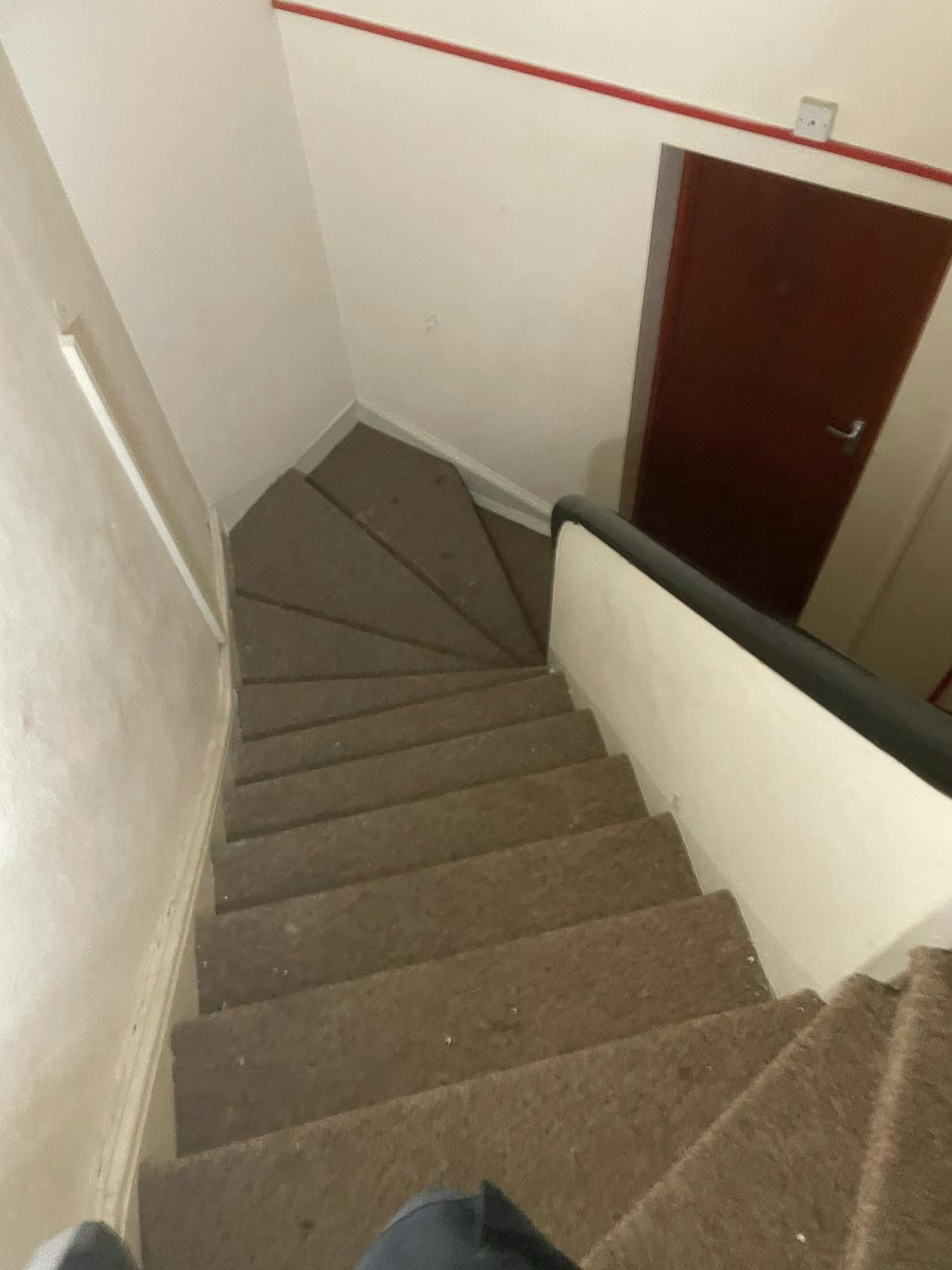Ground Floor Communal hallway Flats 2-4 Truro Road Stairs.jpg