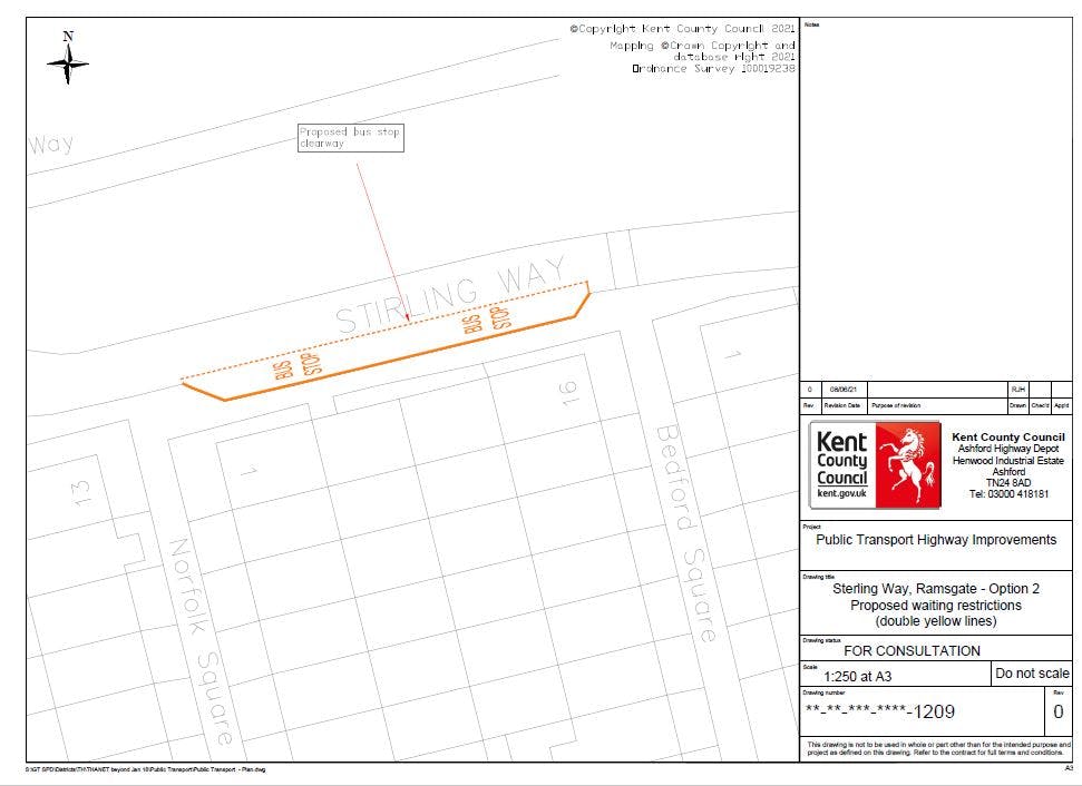 Scheme plan - Stirling Way