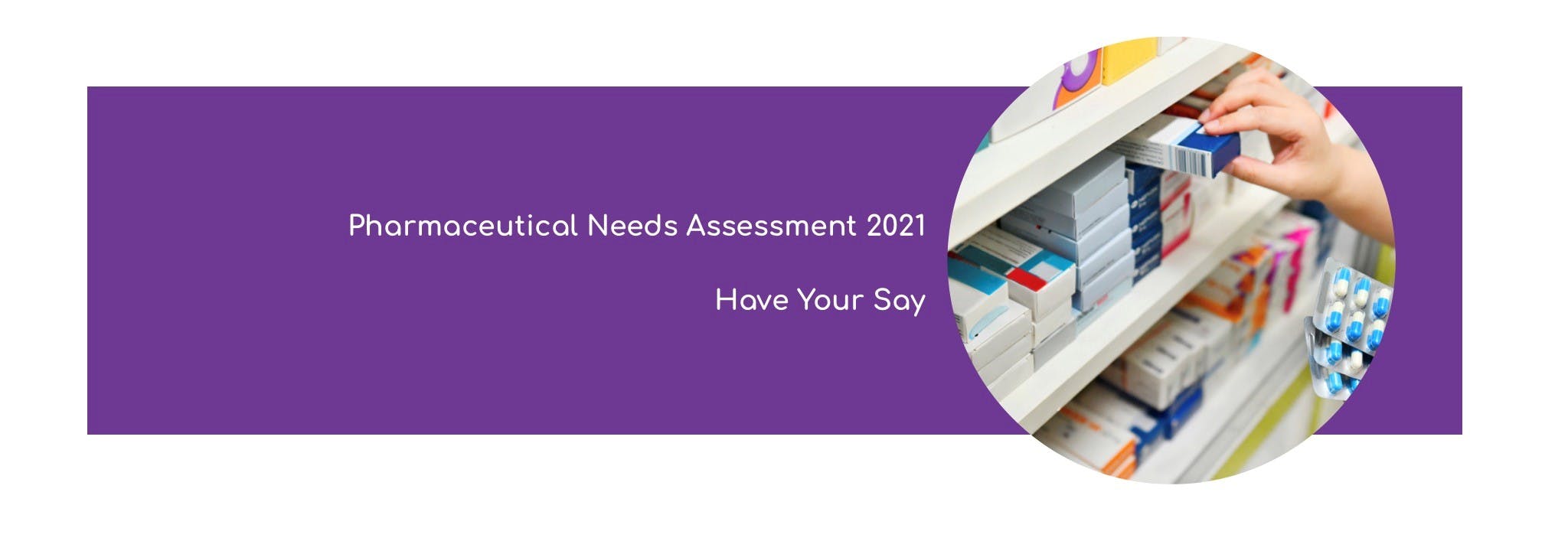 Banner image for pharmaceutical needs assessment 2021