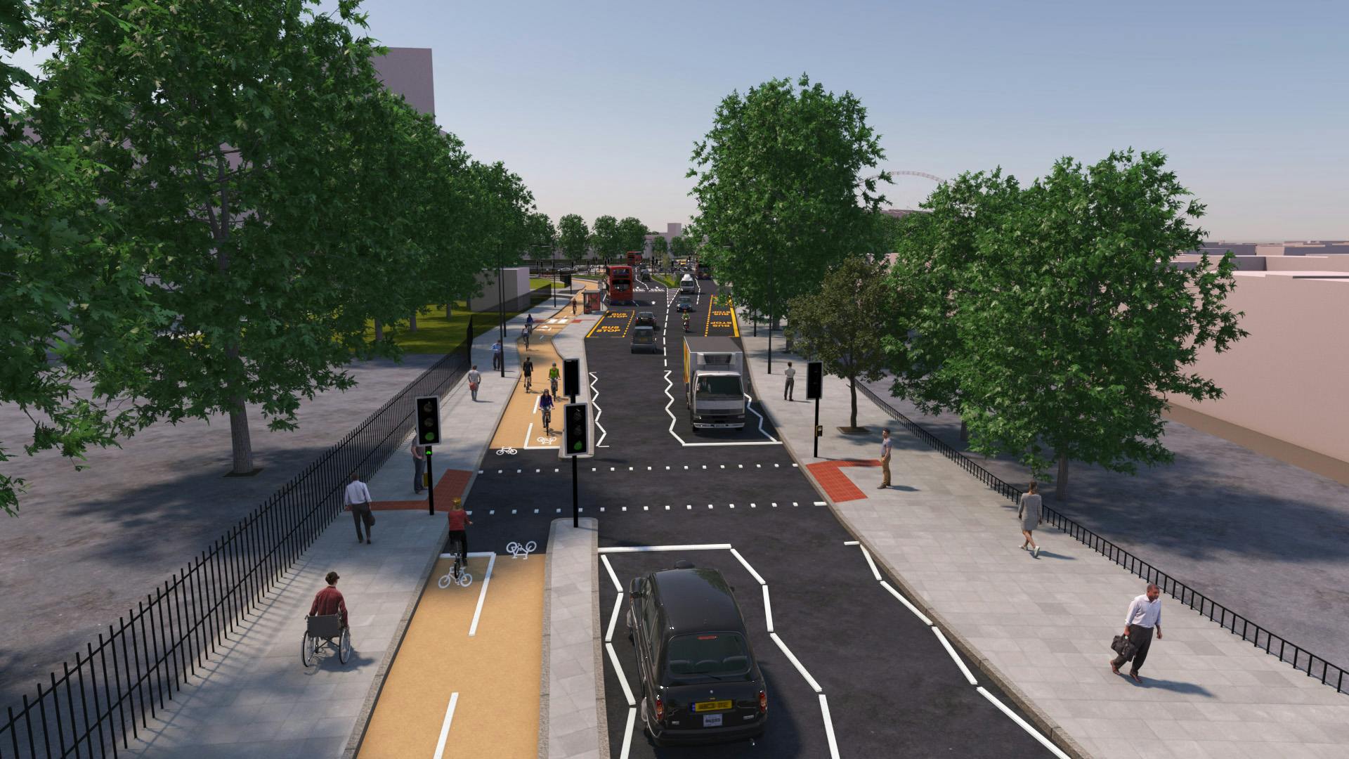 Brentfield by Bridge Park Leisure Centre