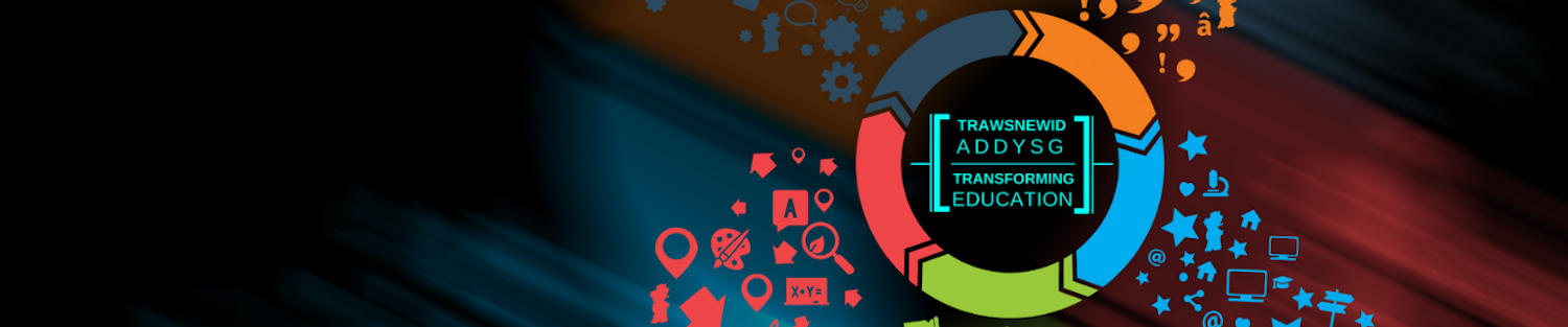Powys County Council Transforming Education Branding