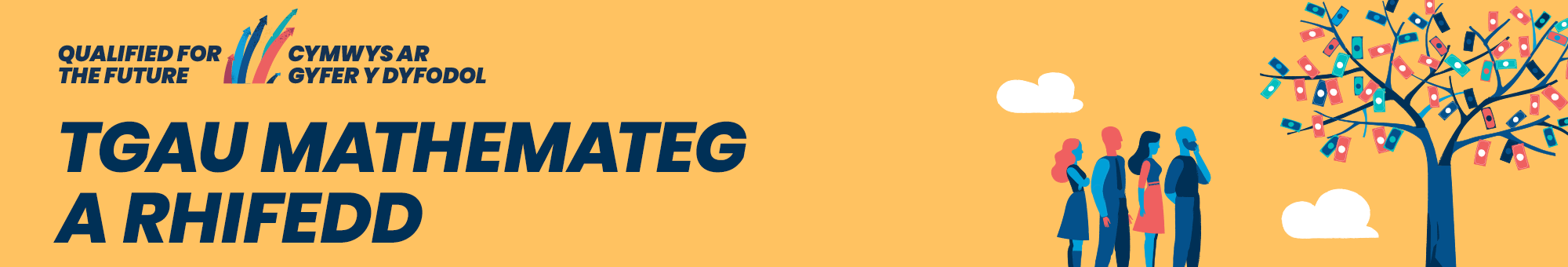 TGAU Mathemateg a Rhifedd banner
