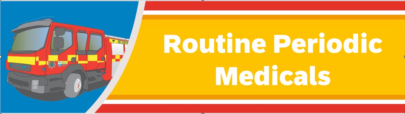 Routine Periodic Medicals Banner