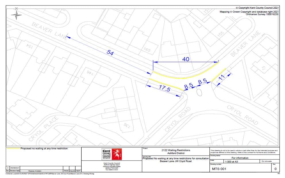 Scheme plan - Beaver Lane