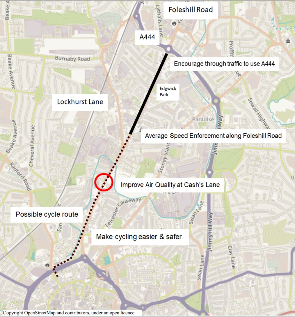 Foleshill Road Improvements Let s Talk Coventry