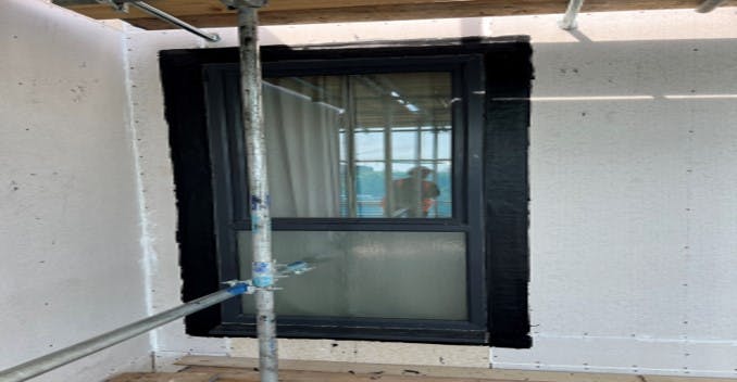 Hallam Court_Final stage - EPDM adhesive_May24