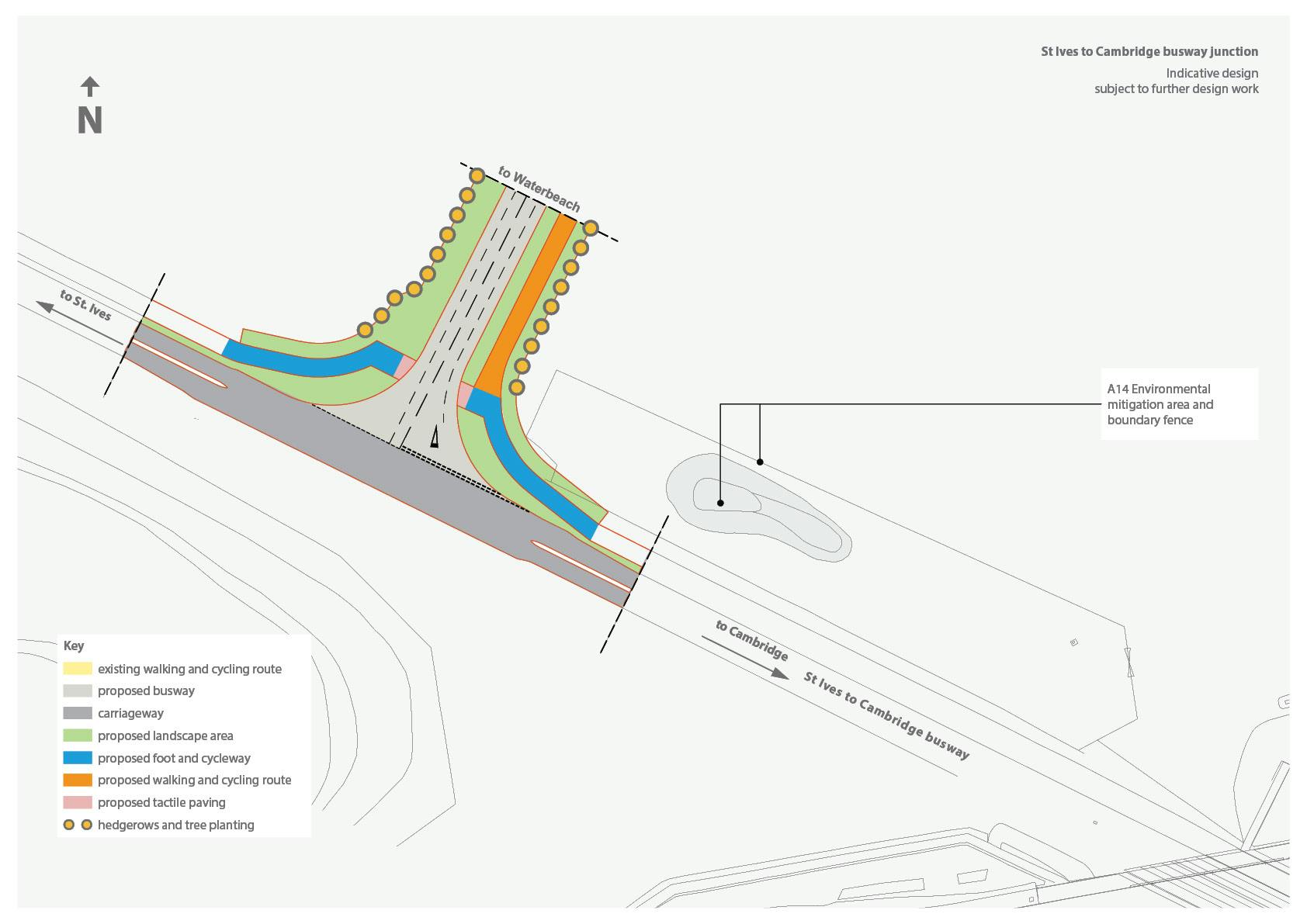 St Ives to Cambridge busway junction.jpg