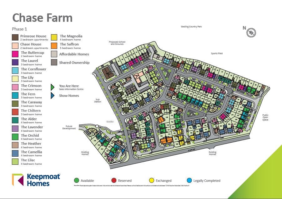 Chase Farm Keepmoat Homes Projects