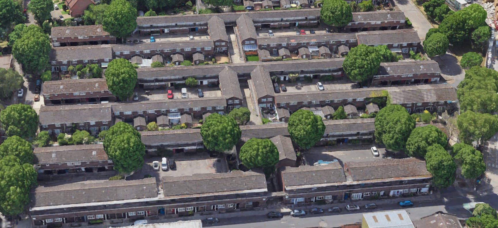 aerial photo of Nailour Estate