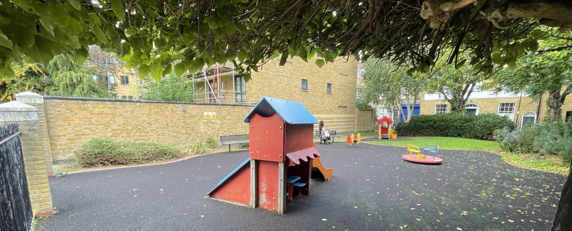 Play equipment at St James Clerkenwell