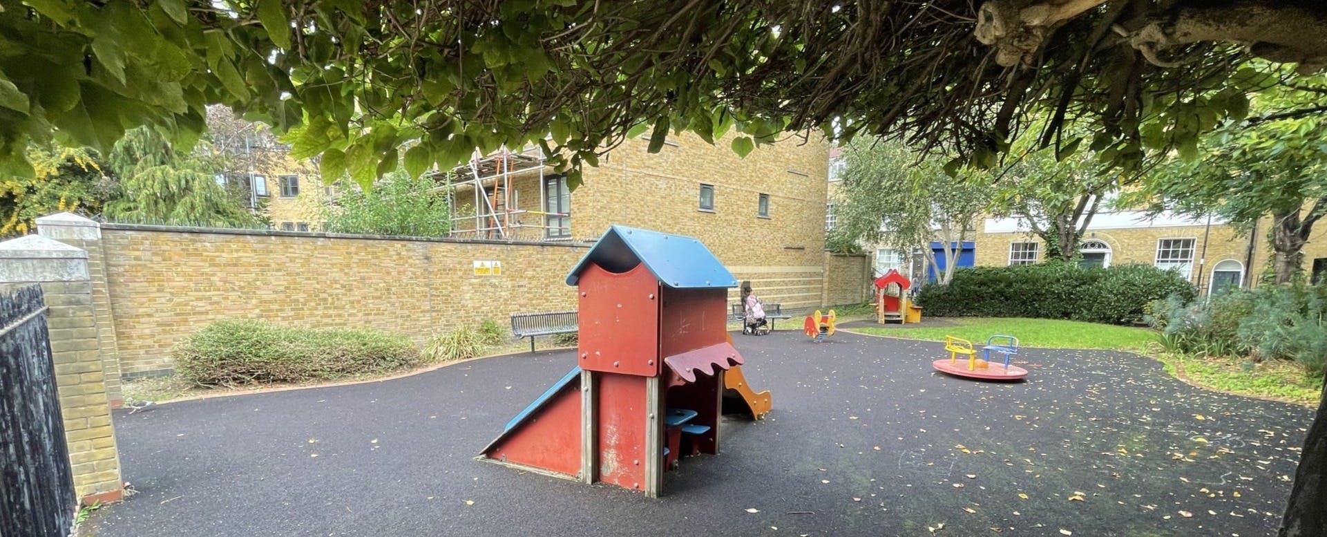 Play equipment at St James Clerkenwell
