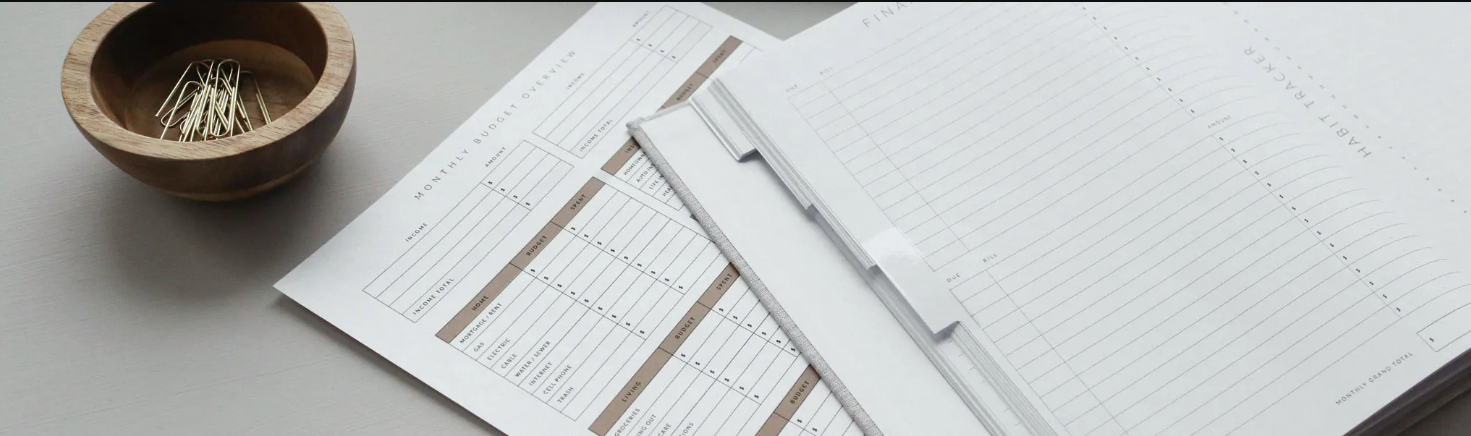 An image of financial documents