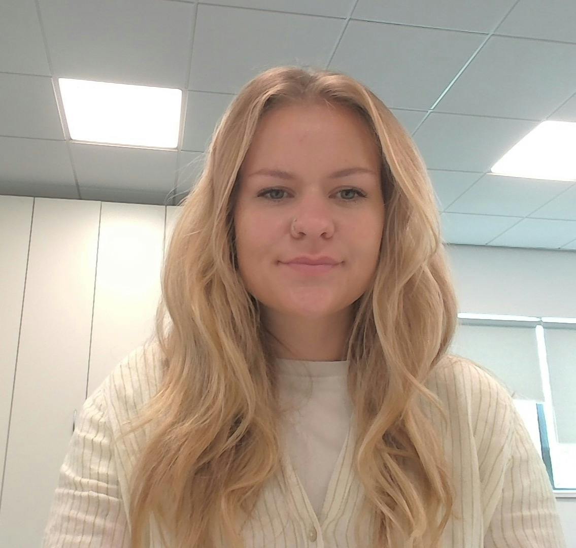 Team member, Hannah Willsher