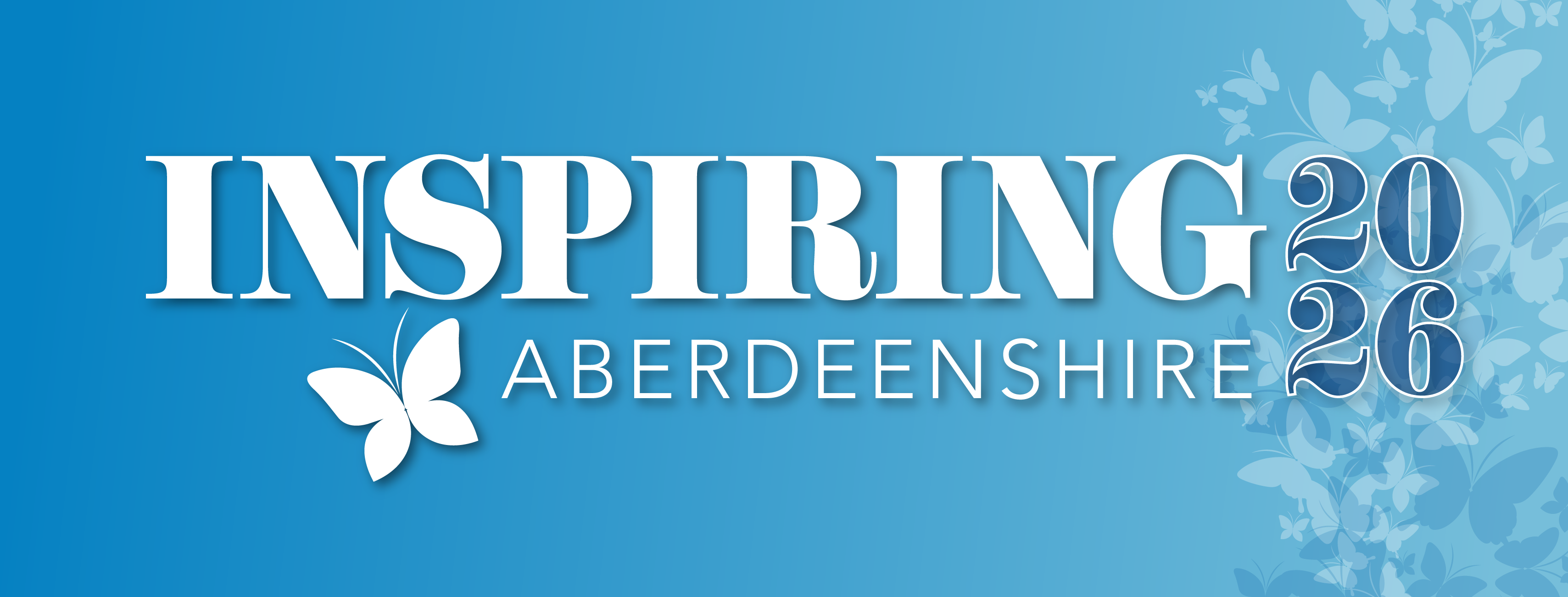 A text-based logo for Inspiring Aberdeenshire 2026