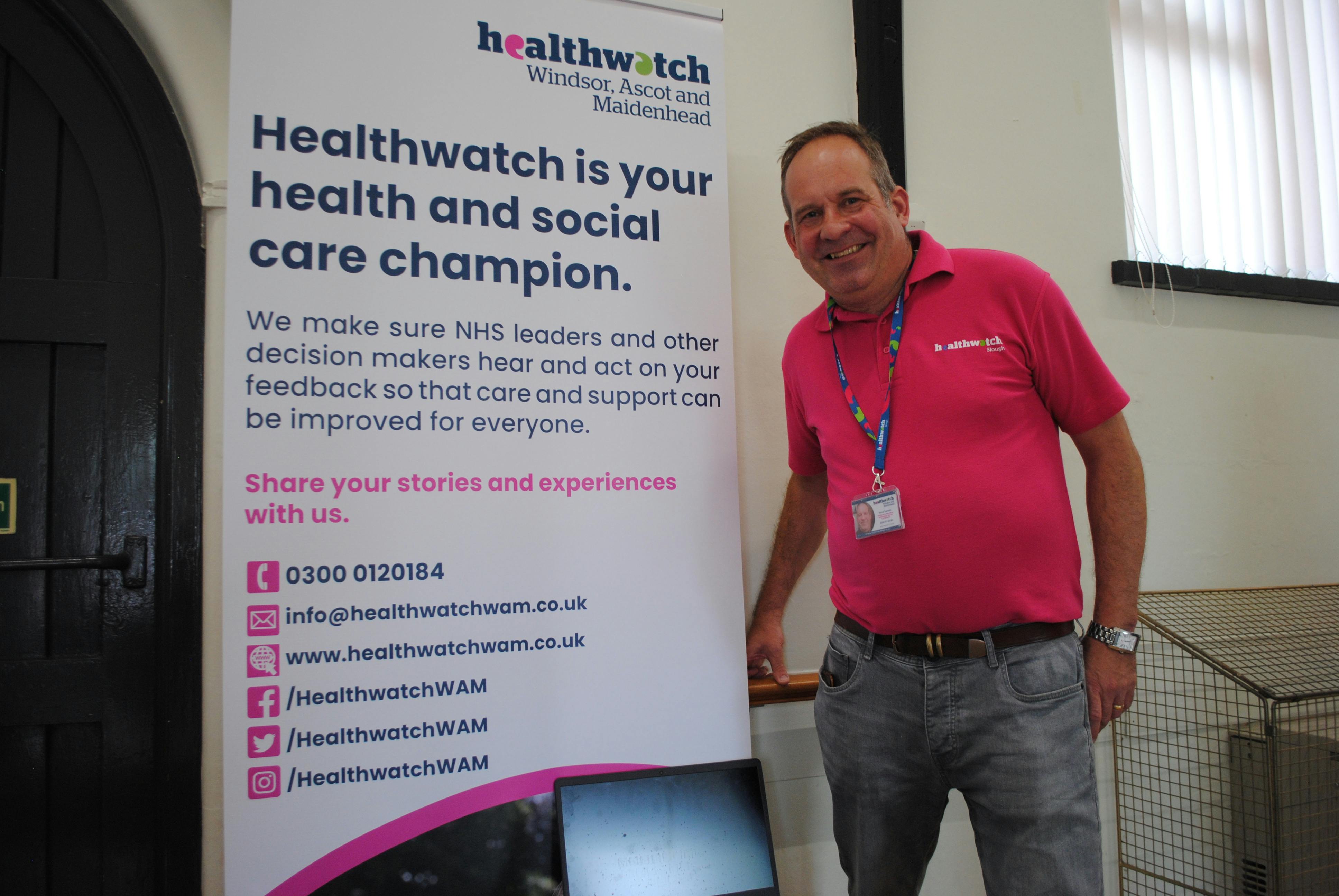 Healthwatch at South Ascot World Cafe