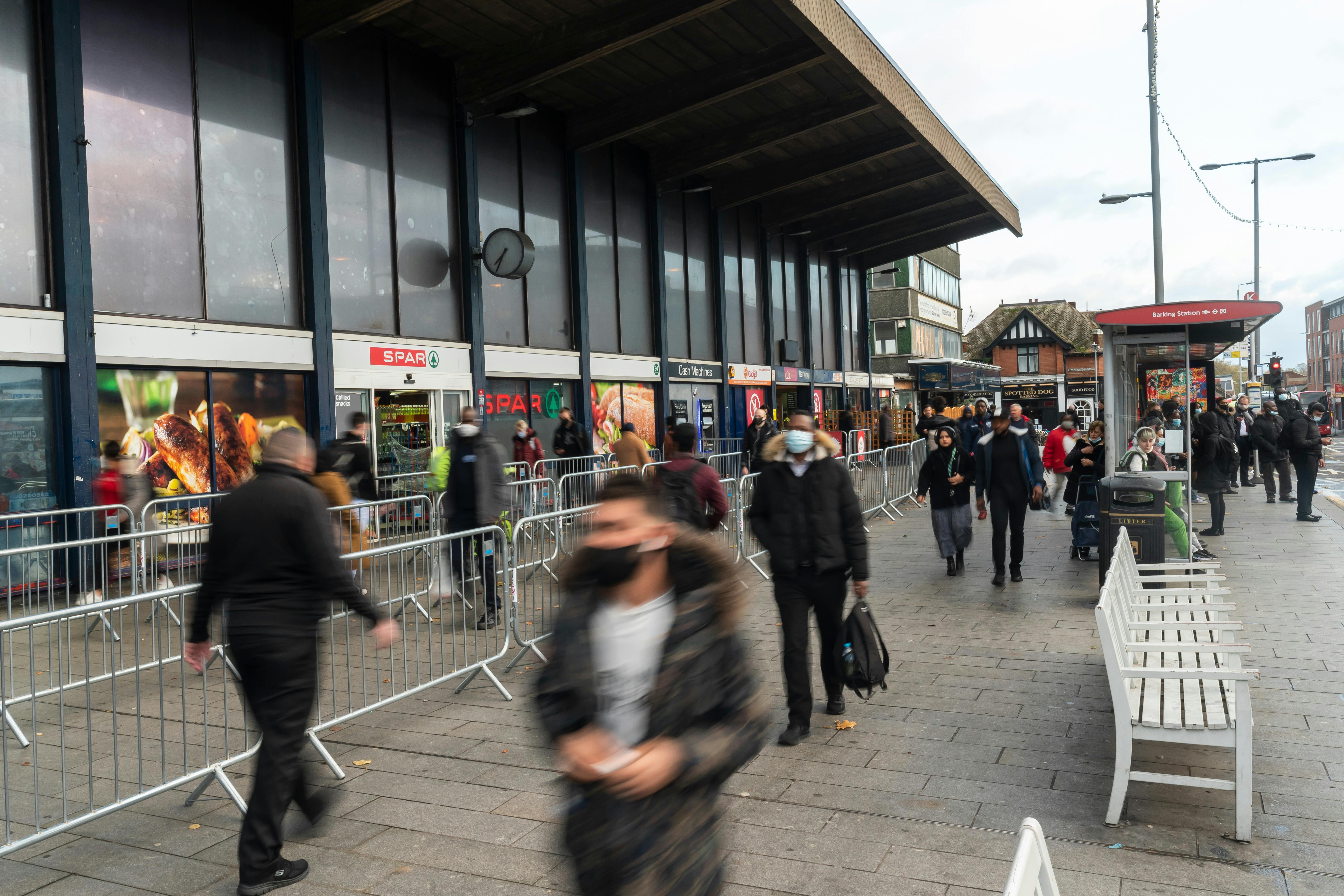 Station Parade is busy at any time of the day