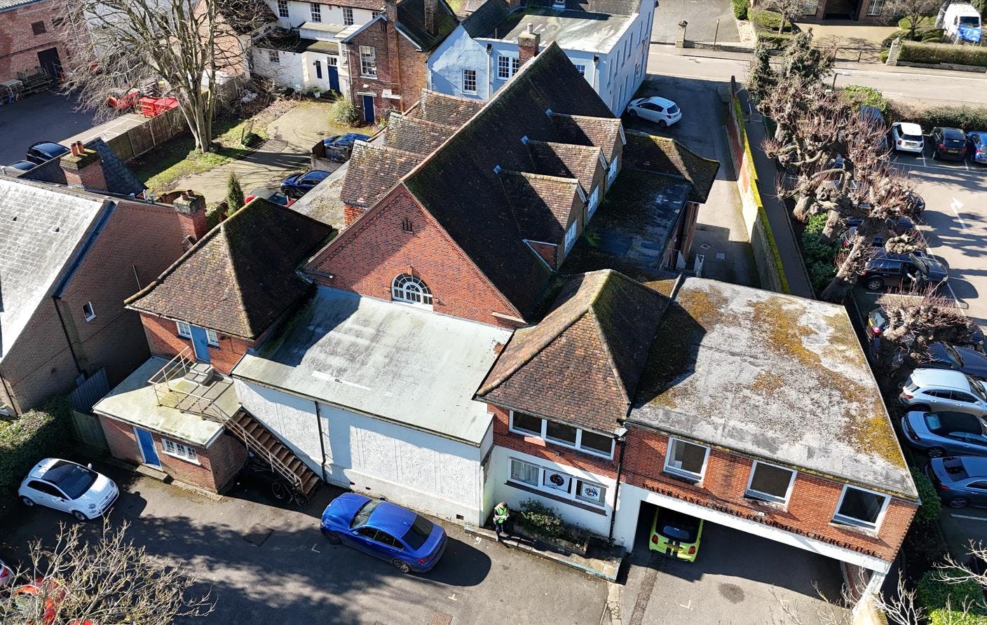 Water Lane Hall, external