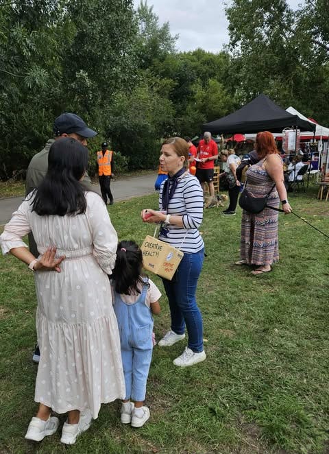 Creative health conversation at Thamesmead Festival.jpg