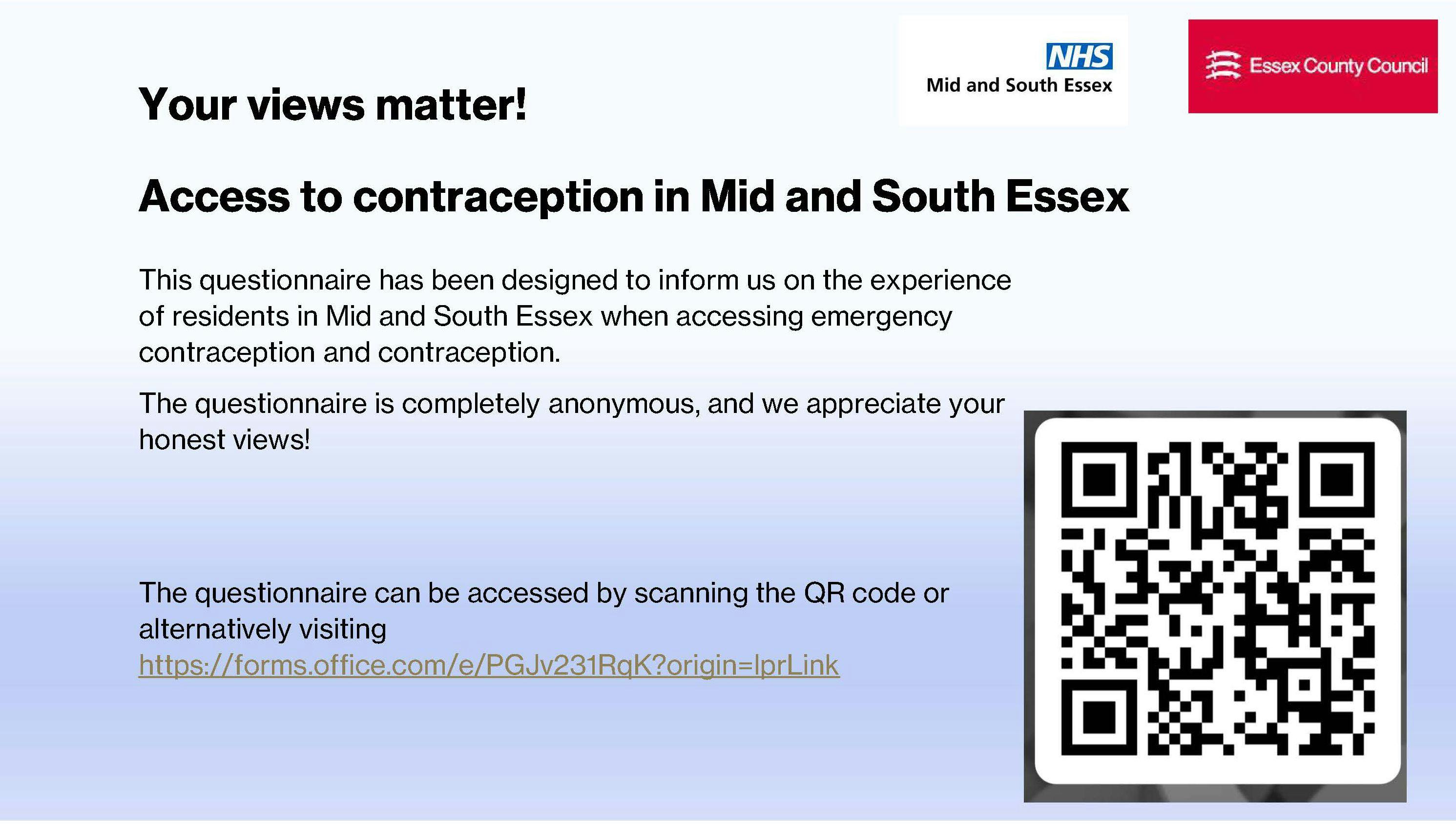 Access to Contraception Consultation 