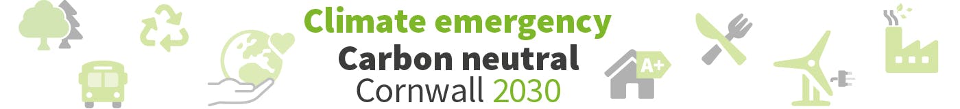 Carbon Neutral Cornwall graphic