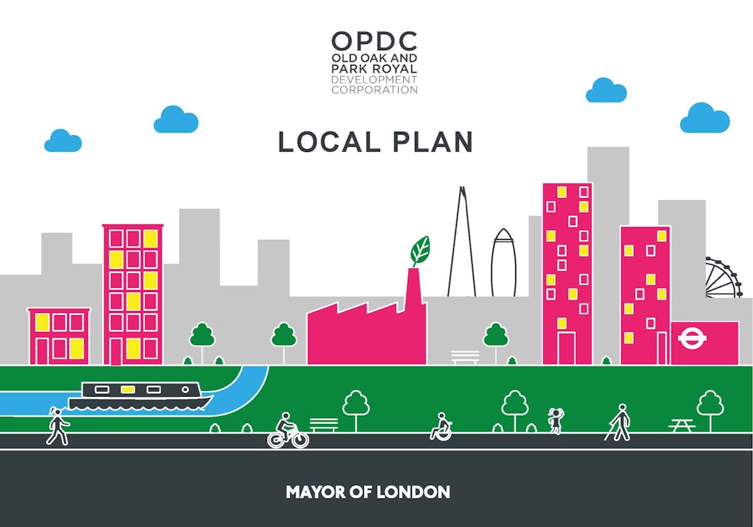 Front cover of OPDC's Local Plan