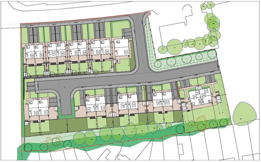 Ramshead Approach Proposed New Council Homes: Scheme Map