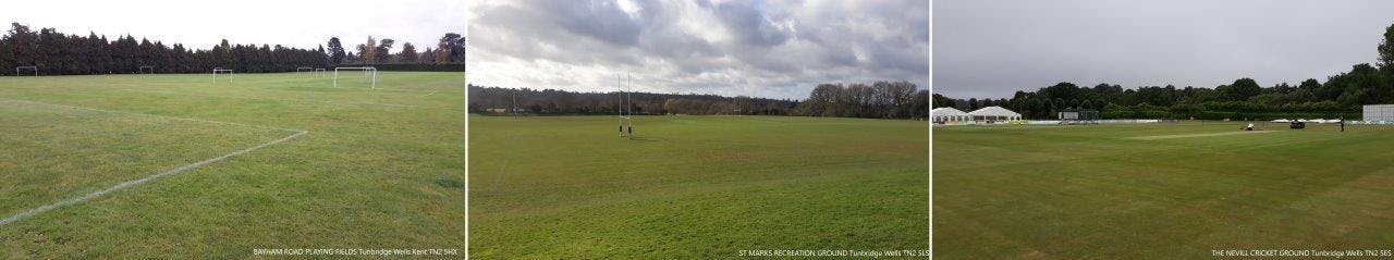 Tunbridge Wells sports grounds