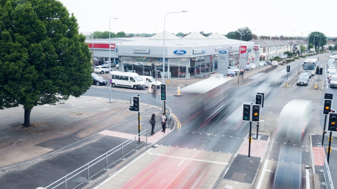 Picture of new Kent Elms junction