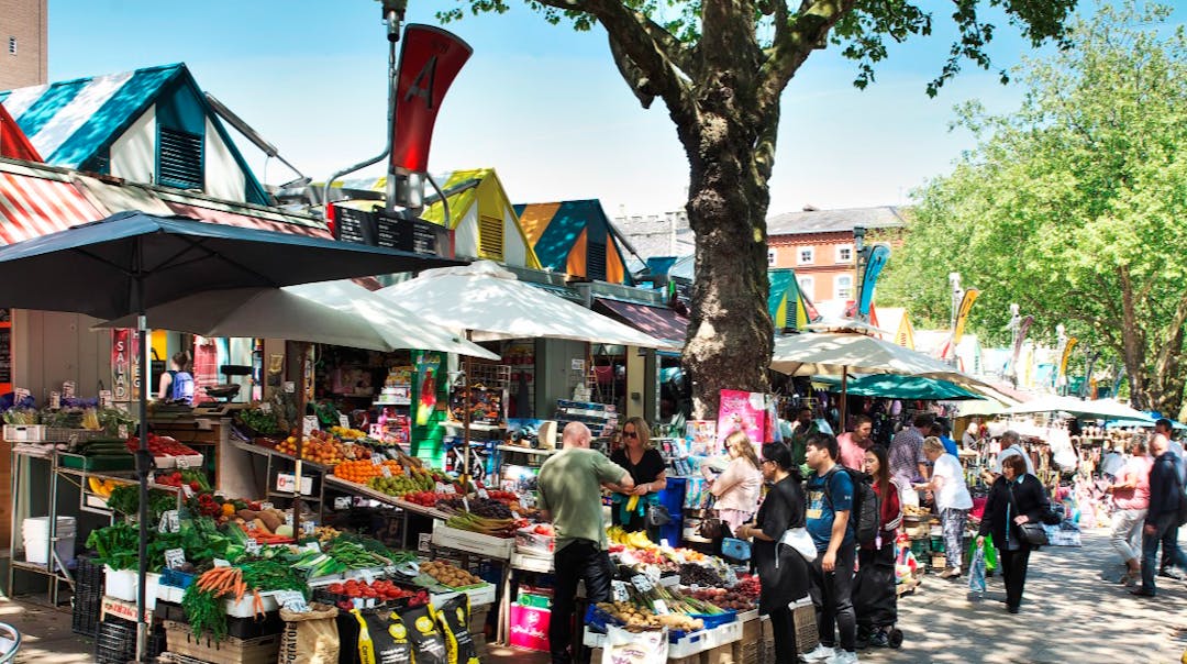  Photo of Norwich City market by Norwich City Council
