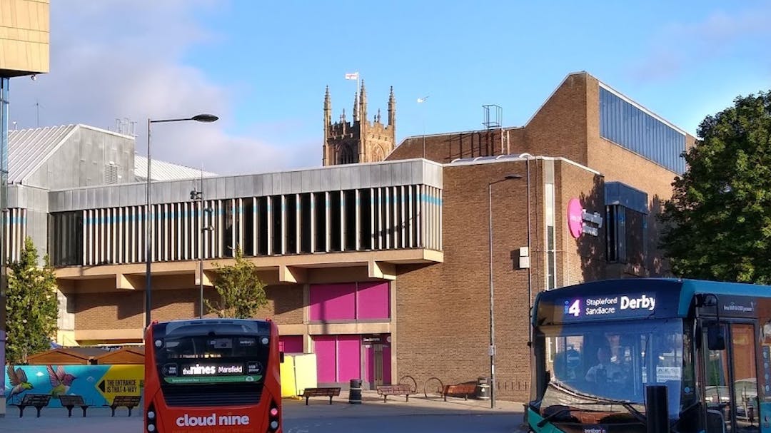 Image of buses in Derby