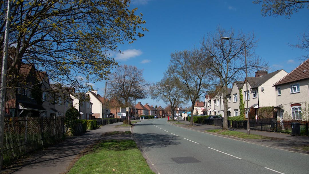 Image of houses in Derby