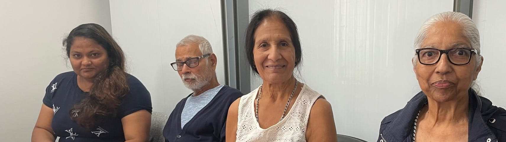 Dementia club attendees